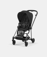 Carucior Sport Mios: Cadru Carucior pentru Copii Mios Matt Black + Parte Sport Carucior MIOS Sepia Black Cybex Platinum - imagine 2
