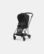 Carucior Sport Mios: Cadru Carucior pentru Copii Mios Matt Black + Parte Sport Carucior MIOS Sepia Black Cybex Platinum