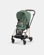 Carucior Sport Mios: Cadru Carucior pentru Copii Mios Rosegold + Parte Sport Carucior MIOS Leaf Green Cybex Platinum - imagine 2