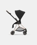 Carucior Sport Mios: Cadru Carucior pentru Copii Mios Rosegold + Parte Sport Carucior MIOS Sepia Black Cybex Platinum - imagine 3
