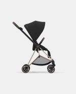 Carucior Sport Mios: Cadru Carucior pentru Copii Mios Rosegold + Parte Sport Carucior MIOS Sepia Black Cybex Platinum - imagine 4