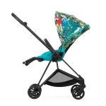 Parte Sport Carucior MIOS WE THE BEST BLUE | mid turquoise + Cadru Carucior pentru Copii Mios Chrome Black Cybex Platinum - imagine 7