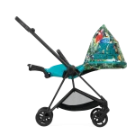 Parte Sport Carucior MIOS WE THE BEST BLUE | mid turquoise + Cadru Carucior pentru Copii Mios Chrome Black Cybex Platinum - imagine 5