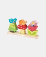 Le Toy Van jucărie de stivuit Mica mea grădină - imagine 6