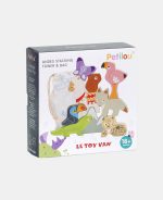 Le Toy Van jucărie de stivuit animale din junglă - imagine 5