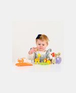 Le Toy Van jucărie din lemn pentru stivuit animale din junglă - imagine 3