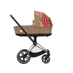 Landou Priam Lux pentru căruciorul Priam Design Collaborations One Love | multicolor + Cadru Carucior pentru Copii Priam Rosegold Cybex Platinum