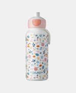 Sticlă cu pop-up - 400 ML - SPRING FLOWERS - LITTLE DUTCH - imagine 2