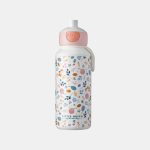 Sticlă cu pop-up - 400 ML - SPRING FLOWERS - LITTLE DUTCH