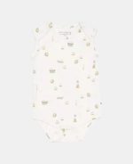 Body maiou din bumbac organic - Sailors Bay White - Little Dutch - imagine 2