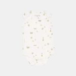 Body maiou din bumbac organic - Sailors Bay White - Little Dutch