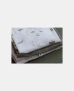 Body maiou din bumbac organic - Sailors Bay White - Little Dutch - imagine 4