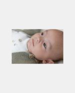 Body maiou din bumbac organic - Sailors Bay White - Little Dutch - imagine 5