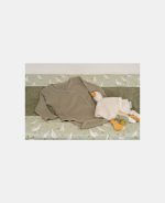 Body kimono cu mânecă lungă din bumbac organic - Olive - Little Dutch - imagine 4