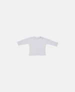 Bluză din bumbac organic cu buzunar Soft Blue - Vintage Sunny Stripes - Little Dutch
