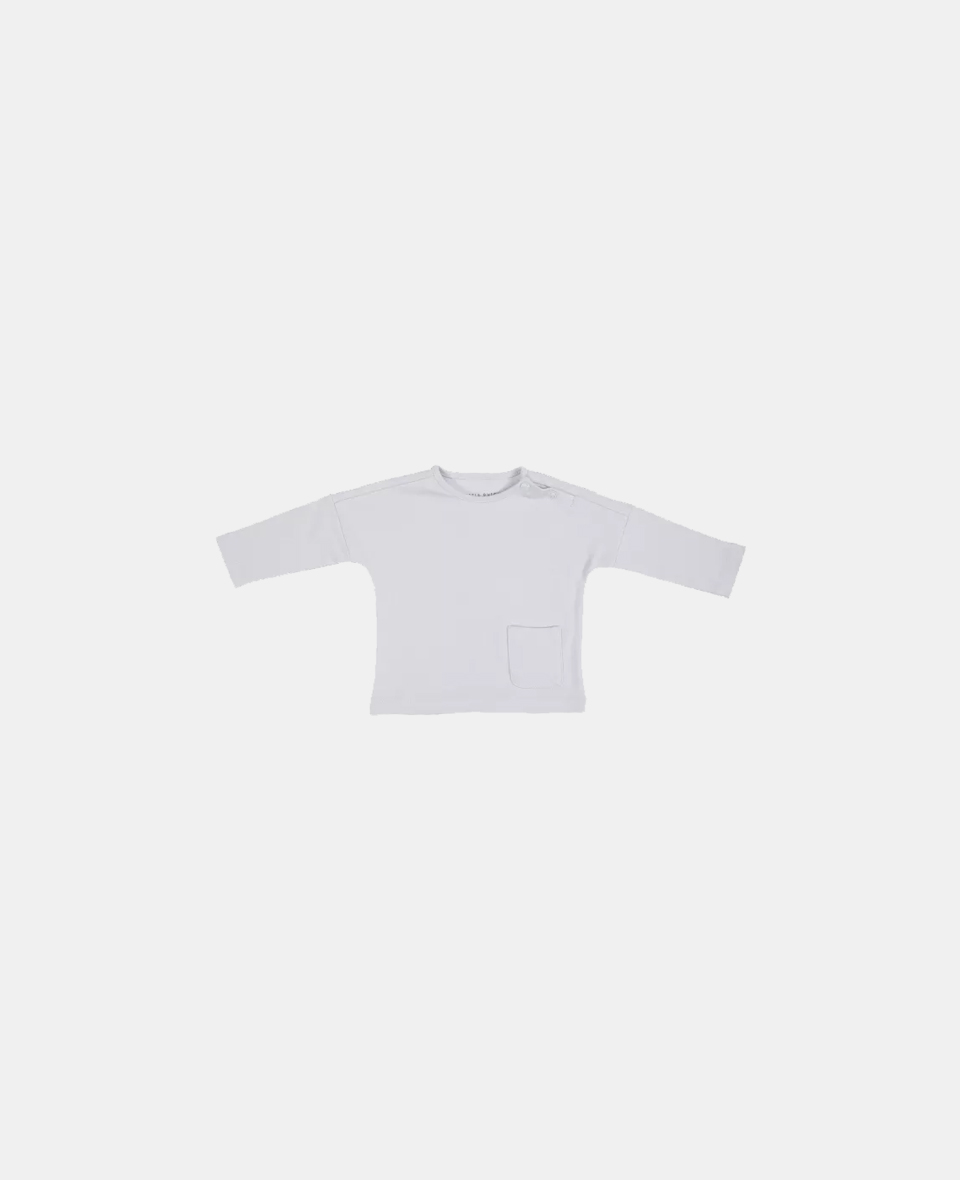 LD-CL11742102.jpg Bluză din bumbac organic cu buzunar Soft Blue - Vintage Sunny Stripes - Little Dutch - imagine 1