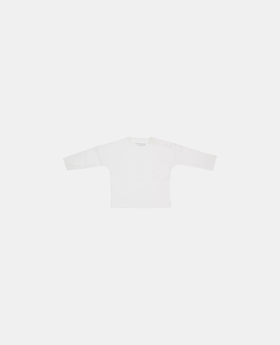 LD-CL11792102.jpg Bluză din bumbac organic cu buzunar Soft White - Vintage Sunny Stripes - Little Dutch - imagine 1