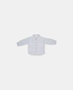 Cămașă din catifea de bumbac organic Soft Blue - Vintage Sunny Stripes - Little Dutch