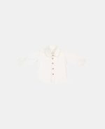 Cămașă din catifea de bumbac organic Soft White - Vintage Sunny Stripes - Little Dutch - imagine 2