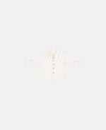 Cămașă din catifea de bumbac organic Soft White - Vintage Sunny Stripes - Little Dutch