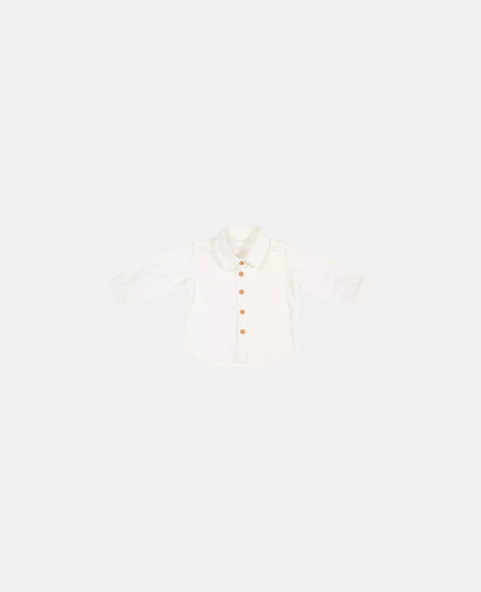 LD-CL17692302.jpg Cămașă din catifea de bumbac organic Soft White - Vintage Sunny Stripes - Little Dutch - imagine 1