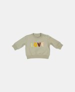 Bluză din bumbac organic Love Green - Vintage Sunny Stripes - Little Dutch - imagine 2