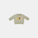 Bluză din bumbac organic Love Green - Vintage Sunny Stripes - Little Dutch