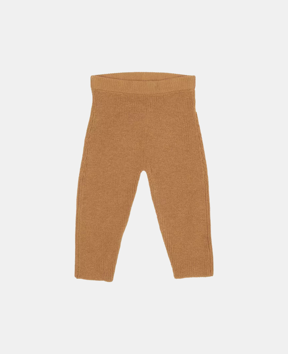 LD-CL34322106.jpg Pantaloni tricotați din mix de lână - Almond - Vintage Sunny Stripes - Little Dutch - imagine 1