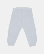 Pantaloni tricotați din mix de lână - Soft Blue - Vintage Sunny Stripes - Little Dutch - imagine 3