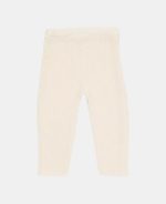 Pantaloni tricotați din mix de lână - Soft White - Vintage Sunny Stripes - Little Dutch - imagine 3