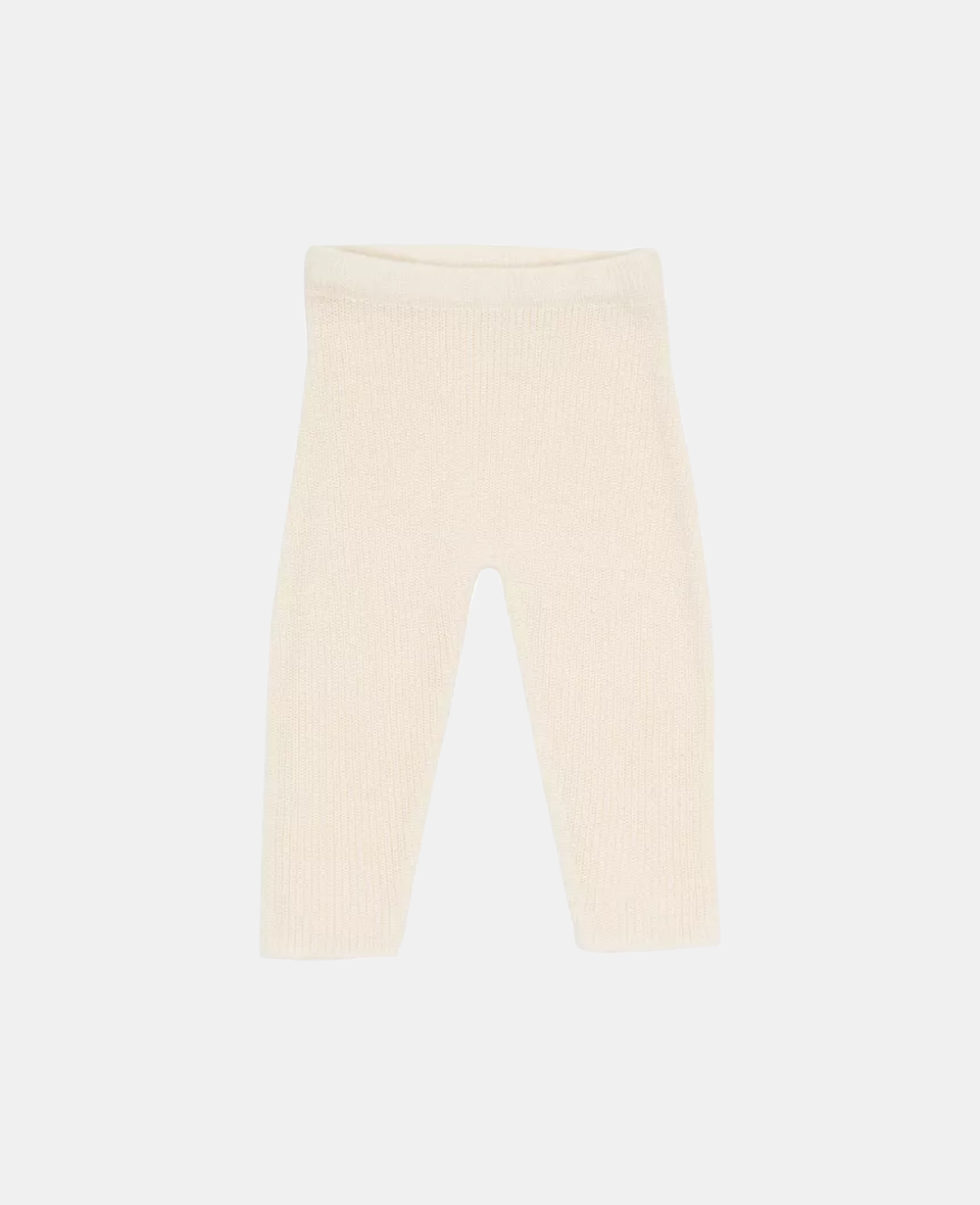 LD-CL34392106.jpg Pantaloni tricotați din mix de lână - Soft White - Vintage Sunny Stripes - Little Dutch - imagine 1