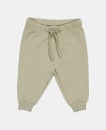 Pantaloni din bumbac organic - Green - Vintage Sunny Stripes - Little Dutch - imagine 2