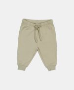 Pantaloni din bumbac organic - Green - Vintage Sunny Stripes - Little Dutch