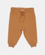 Pantaloni din bumbac organic - Almond - Vintage Sunny Stripes - Little Dutch - imagine 2
