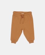 Pantaloni din bumbac organic - Almond - Vintage Sunny Stripes - Little Dutch