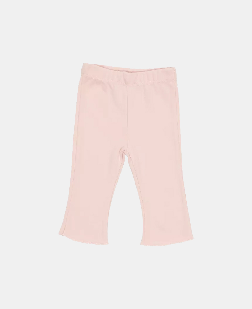 LD-CL35052101.jpg Pantaloni din bumbac organic evazați - Soft Pink - Vintage Little Flowers - Little Dutch - imagine 1