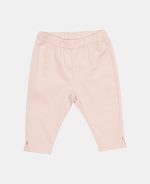 Pantaloni din catifea de bumbac organic - Soft Pink - Vintage Little Flowers - Little Dutch - imagine 2