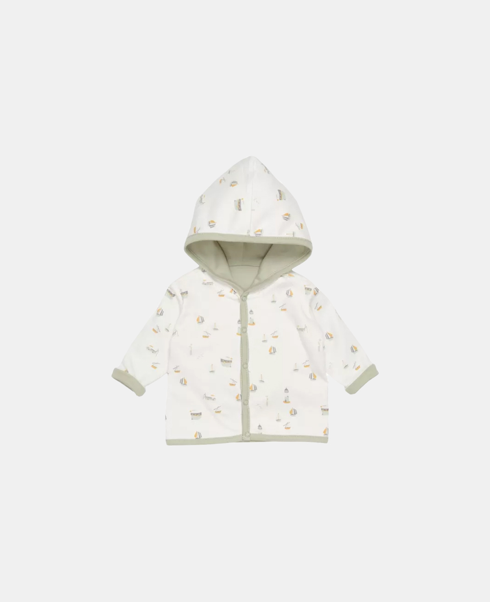 LD-CL60121600.jpg Jachetă cu 2 fețe - Sailors Bay White/Olive - Little Dutch - imagine 1
