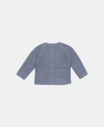 Cardigan tricotat pentru bebelusi - Blue -  Sailors Bay - Little Dutch - imagine 3