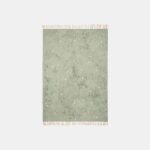 Covor pentru camera copiilor 170x120cm Dot Pure Mint Little Dutch