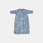 Sac de dormit cu mâneci detașabile Ocean Blue Little Dutch