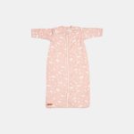 Sac de dormit cu mâneci detașabile Ocean Pink Little Dutch