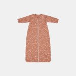Sac de dormit cu mâneci detașabile Wild Flowers Rust Little Dutch