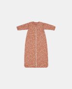 Sac de dormit cu mâneci detașabile Wild Flowers Rust Little Dutch