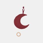 Jucărie muzicală pentru bebeluși Luna Pure Indian Red Little Dutch