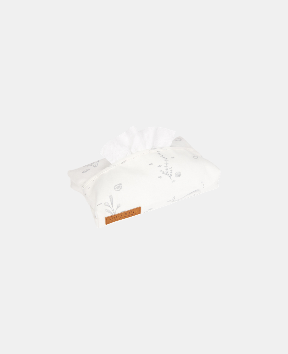 LD-TE30320690.jpg Husă pentru șervețele Ocean White Little Dutch - imagine 1