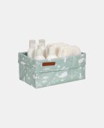 Coș de depozitare din bumbac Ocean Mint Little Dutch - imagine 2