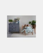 Coș de depozitare din bumbac Ocean Mint Little Dutch - imagine 3