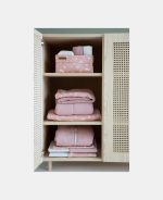 Coș de depozitare din bumbac Ocean Pink Little Dutch - imagine 3