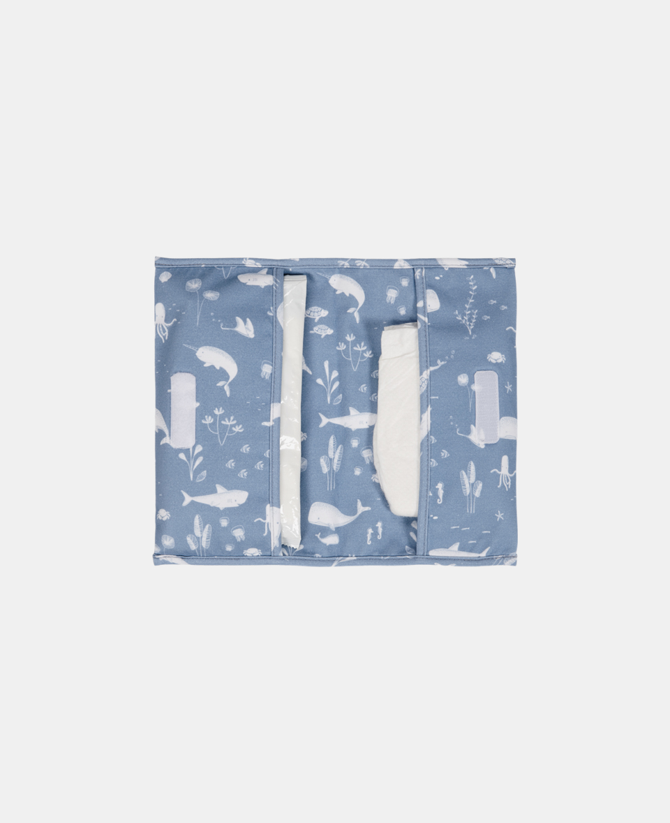 LD-TE40120640.jpg Plic pentru scutece și șervețele umede Ocean Blue Little Dutch - imagine 1